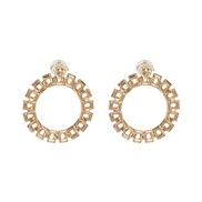 ( Gold)UR gear earrin...