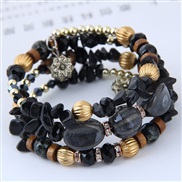 occidental style fashion  trend  concise  customs fashion mash up multilayer temperament bangle