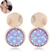 Korean style fashion sweetOL brilliant brief personality temperament ear stud