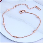 fine Korean style fashion sweetOL titanium steel personality woman bracelet