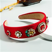 ( red)width eadband lady gem Korea diamond eadband Rhinestone eadband