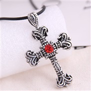 occidental style fashion retro cross trend man retro exaggerating necklace