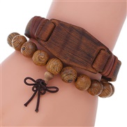 occidental style man bracelet fashion retro Cowhide braceletdiy set bracelet