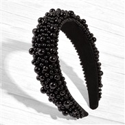 ( black) occidental style Korean style thick big samll Pearl eadband eadband super sweet woman