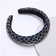 (color )za Korea occidental style width Rhinestone eadband handmade Korean style crystal eadband