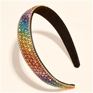 ( Color)Korea big diamond eadbandins all-Purpose width With diamond fashion eadband head woman