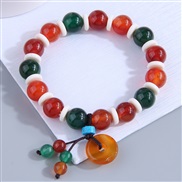 fine Korean style fashion Colorful agate personality woman bracelet