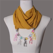 (yellow )Starry neckl...