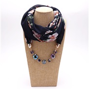 ( black)Chiffon neckl...