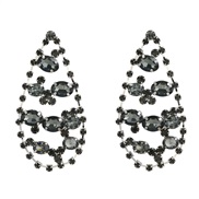 ( Silver Black)earrin...