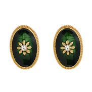 ( green)bronze earrin...