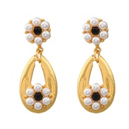 ( black)medium earrin...