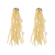 ( yellow) tassel earr...