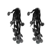 ( black) tassel earri...