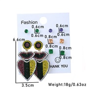 (7 ) earrings set sup...