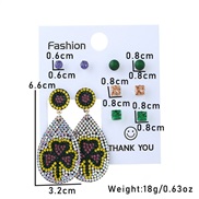 (8 ) earrings set sup...