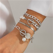 ( 1  White k Bracelet...