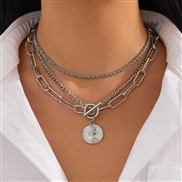 ( 1  White k necklace...