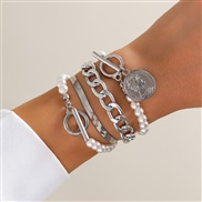 ( 1  White k Bracelet...