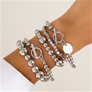 ( 1  White K Bracelet...