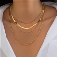 ( 2  Gold necklaceSui...