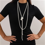 ( 3  white necklace 5...