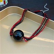 ( necklace  black) co...