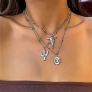 ( 2  necklace White K...