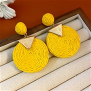 (  yellow)summer earr...