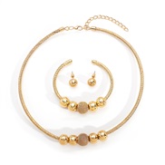 ( Gold)occidental style fashion woman style set  retro beads Metal