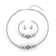 ( White k)occidental style fashion woman style set  retro beads Metal