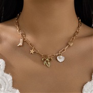 ( 2  necklace  Gold 6...