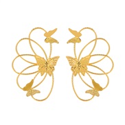 ( Gold) earrings holl...