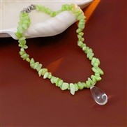 ( green necklace)retr...