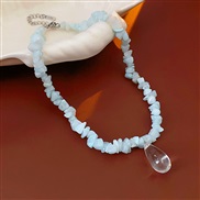 ( light blue  necklac...