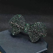 ( green) hair clip wo...