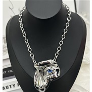 ( Silver necklace)occ...