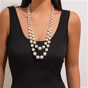 ( White K necklace 54...