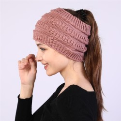 Autumn and Winter lady knitting belt width head woolen