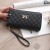 Korean style fashion lady Double coin bag bow bagPU Clutch