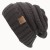 Autumn and Winter new style Korean style fashion man woman black knitting hedging same style woolen hat