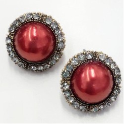 ear stud woman  occidental style retro personality all-Purpose lady banquet Pe..