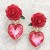 ear stud woman  occidental style retro personality all-Purpose lady banquet bride rose temperament Earring