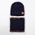 hat hedging set velvet thicken woolen man Korean style autumn Winter man knitting