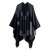 Jacquard geometry tassel mixed colors contrast color lady shawl travel air conditioning cloak wind
