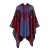 lady Stripe small squares imitate sheep velvet acrylic warm air conditioning shawl sunscreen wind travel cloak