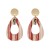 UR new earring occidental style wind personality brief earrings