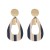 UR new earring occidental style wind personality brief earrings