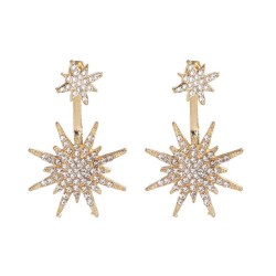 UR ear stud earrings two occidental style star