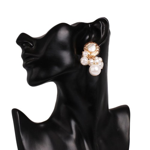 original  temperament high Pearl earrings  high-end fashion ear stud woman